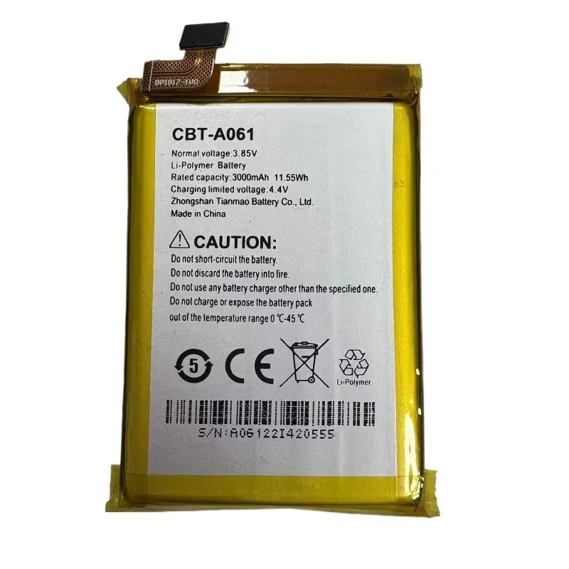 New 3000mAh 3.85V CBT-A061 Mobile Phone Batteries for CUBOT KingKong Mini 2 Pro Replacement Lithium-ion Battery IN STOCK
