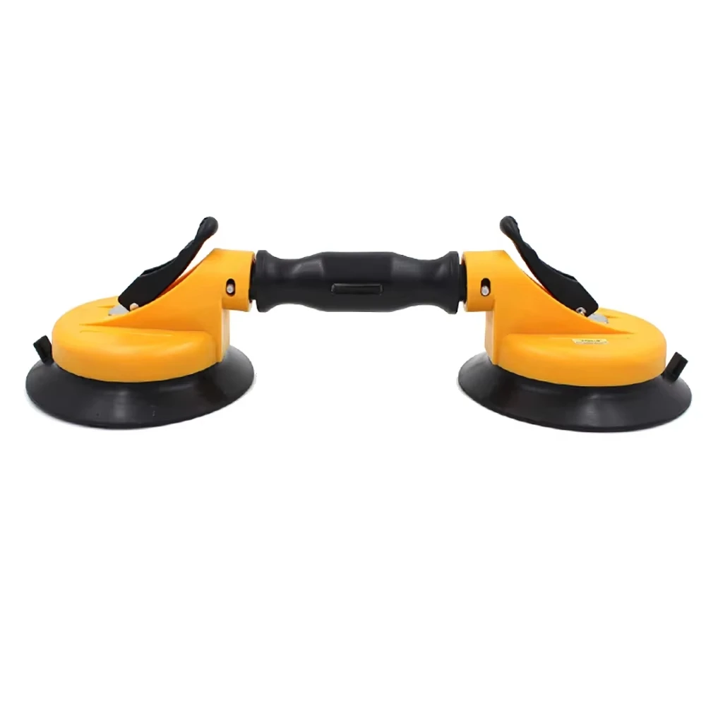 14.5cm Car Glass Suction Cup 45KG Strong Suction Windshield Extractor Double Claw Rubber Lifter Auto Repair Tool