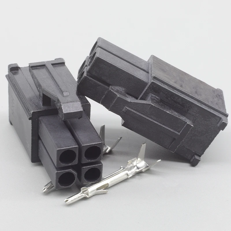 4145 conector servo motor par plug terminal 469 furos robô fio conector interface macho e fêmea