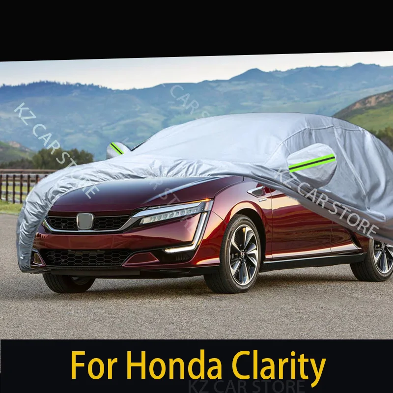 

Waterproof Car Cover For Honda Clarity Outdoor Indoor Anti-UV Sun Shade Rain Snow Fog Dust Resistant Cover