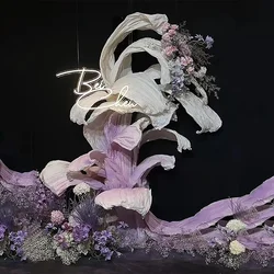 DIY Modeling Giant Paper Flower Streamer Wedding Background Decoration Paper Streamers Birthday Party Event Window Stage Layout