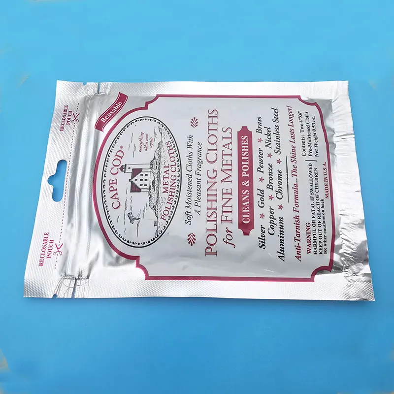 Original Cape Cod Cleans Polishing Cloths For Fine Mtals - Twin Pack, For Jewelry Watch And Stainless Steel