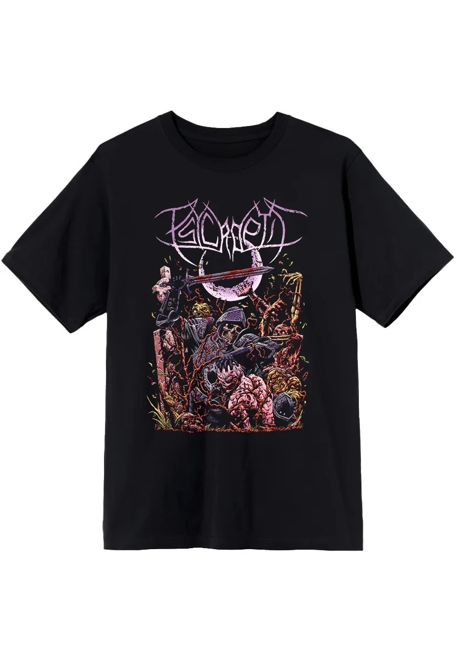 

Psycroptic This Shadowed Clothing Pattern Band Print Summer Luxury Brand Cotton Men's and Women's T-Shirts Short Sleeves