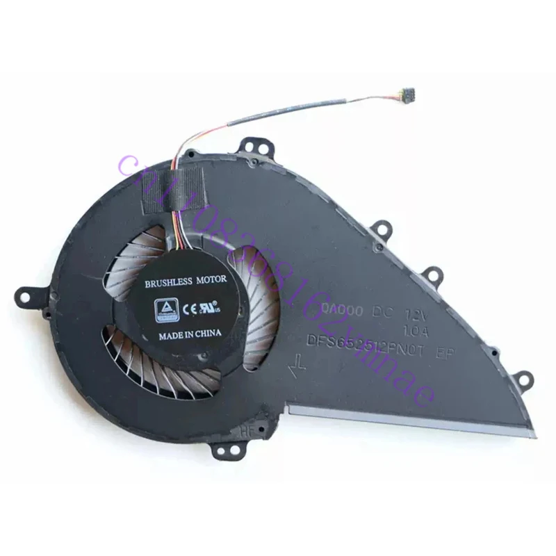 Laptop Cooling Fan For  Razer Blade Pro 2017 RZ09-01663E53 RZ09-02202E75 DFS652512PN0T