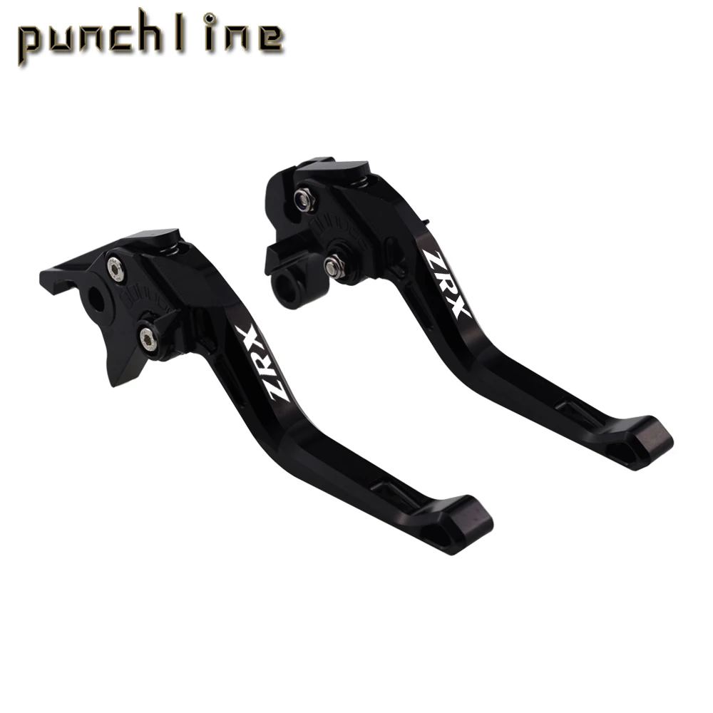 Fit For ZRX 1100 ZRX 1200 1999-2007 ZRX1100 ZRX1200  Motorcycle CNC Accessories Short Brake Clutch Levers Adjustable Handle Set