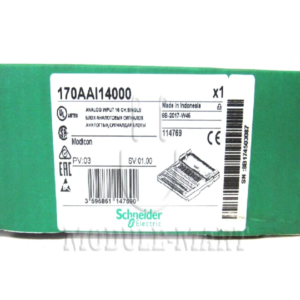 

170aai14000 16ch Single Analog Input Brand New Original Spot Plc