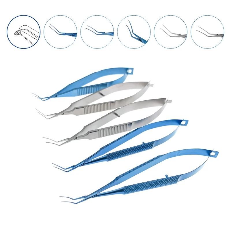 Ophthalmic Capsulorhexis Forceps Titanium Stainless steel Inamura Ophthalmic Surgical Instruments