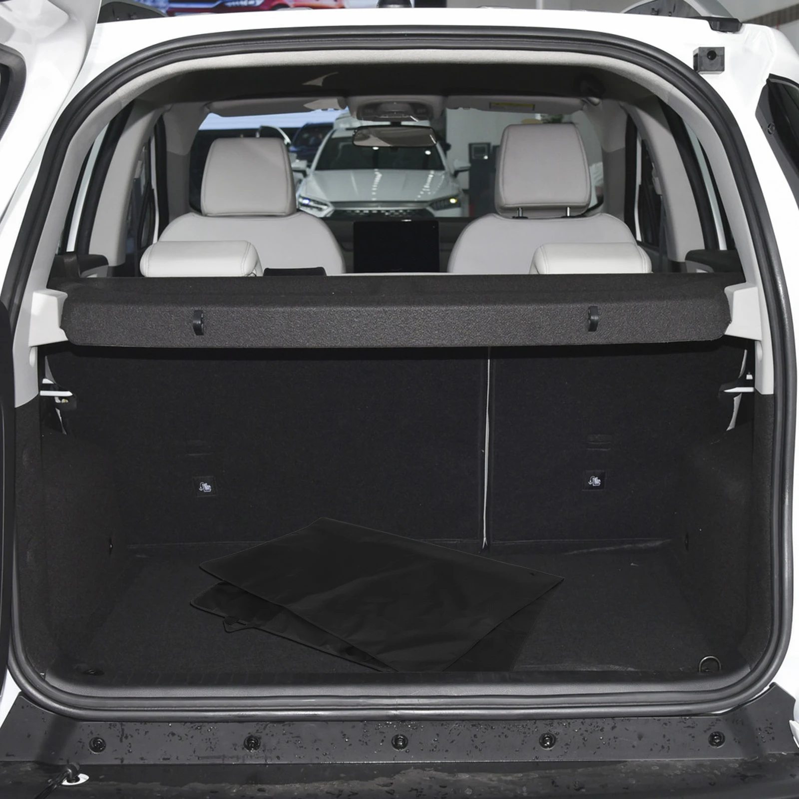 

Rv Rear Door Awning Cover 180X114Cm Thickened Oxford Cloth Sunshade Uv Resistant Waterproof Car Trunk Cover For Motorhome