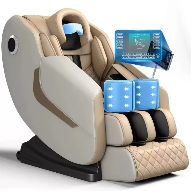 Massage Chair Zero Gravity Sofa Chair Chaise De Massage 4D/3D Hand Touch Control Roller Foot Calf Airbag Massage Chair