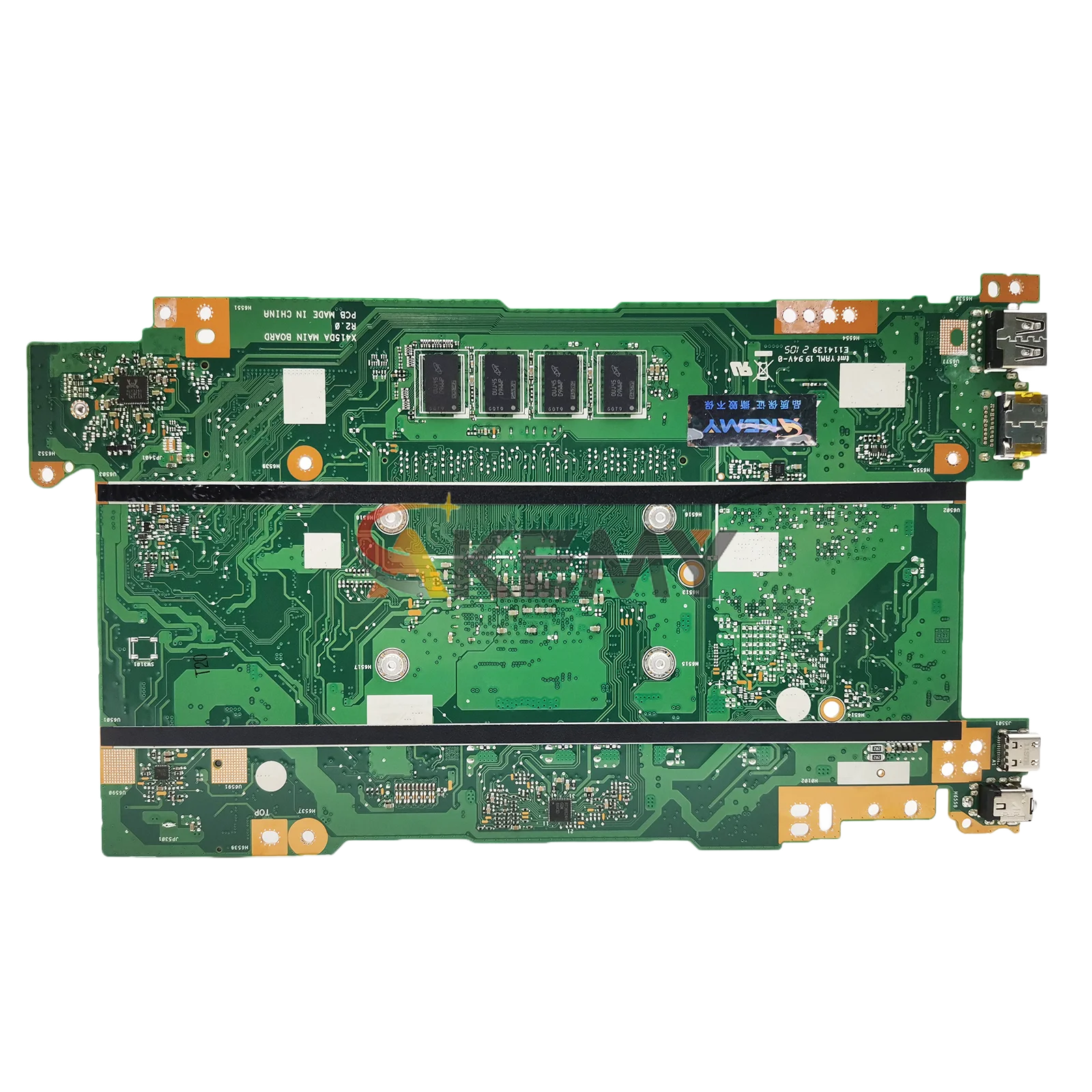 X415DA Laptop Motherboard For ASUS VivoBook FL8850D X415D X515DA X515DAP Notebook Mainboard With R3 R5 R7 CPU 100% tests OK stk