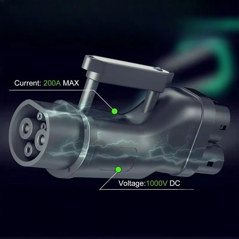 GB T to CCS2 AC Charging Adapter for  VW  European Electric Vehicles Charge at Chinese Stations