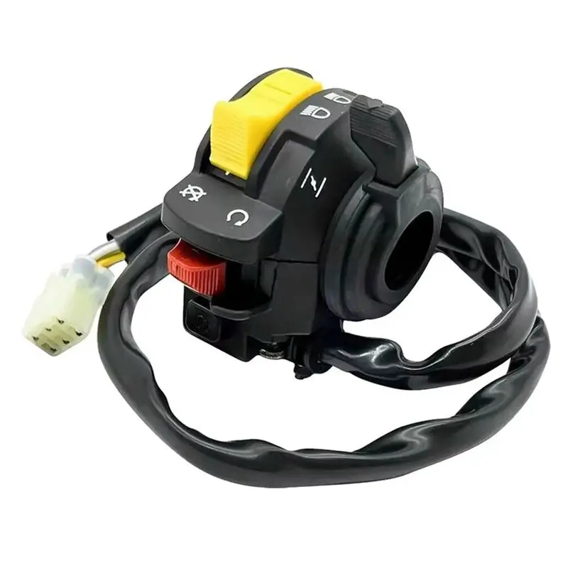 New High Quality Motorcycle Handlebar Start-Stop Headlight Switch 37400-27H00 For ATV Ozark 250 LT-F250 2002-2014
