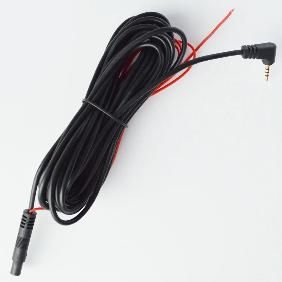 QXNY 5.5M/18ft Extension Cable 5Pin Wire 2.5mm Plug Adaper Cord for Car Recorder Dashcam Rear Backup Camera Outlet