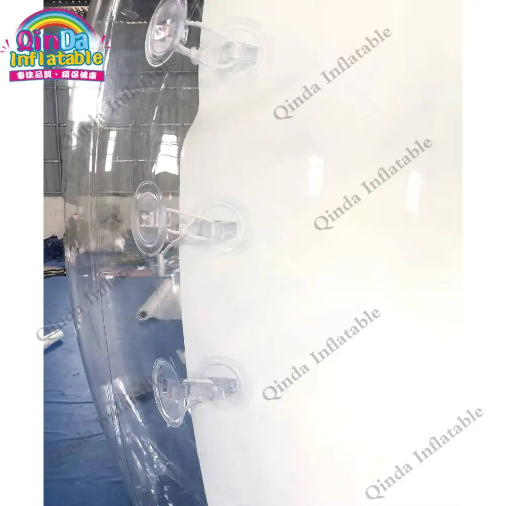 New Year Decoration Inflatable Snow Globe Photo Booth Human Size Inflatable Snow Globe Tent For Christmas