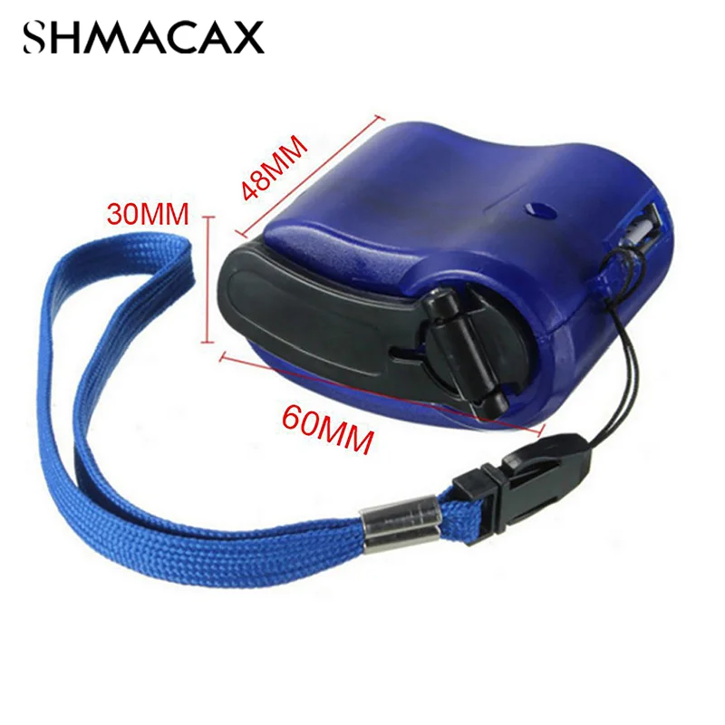 شاحن ديناميكي يدوي للطوارئ ، ملحقات البقاء على قيد الحياة في الهواء الطلق ، شاحن سفر V #6