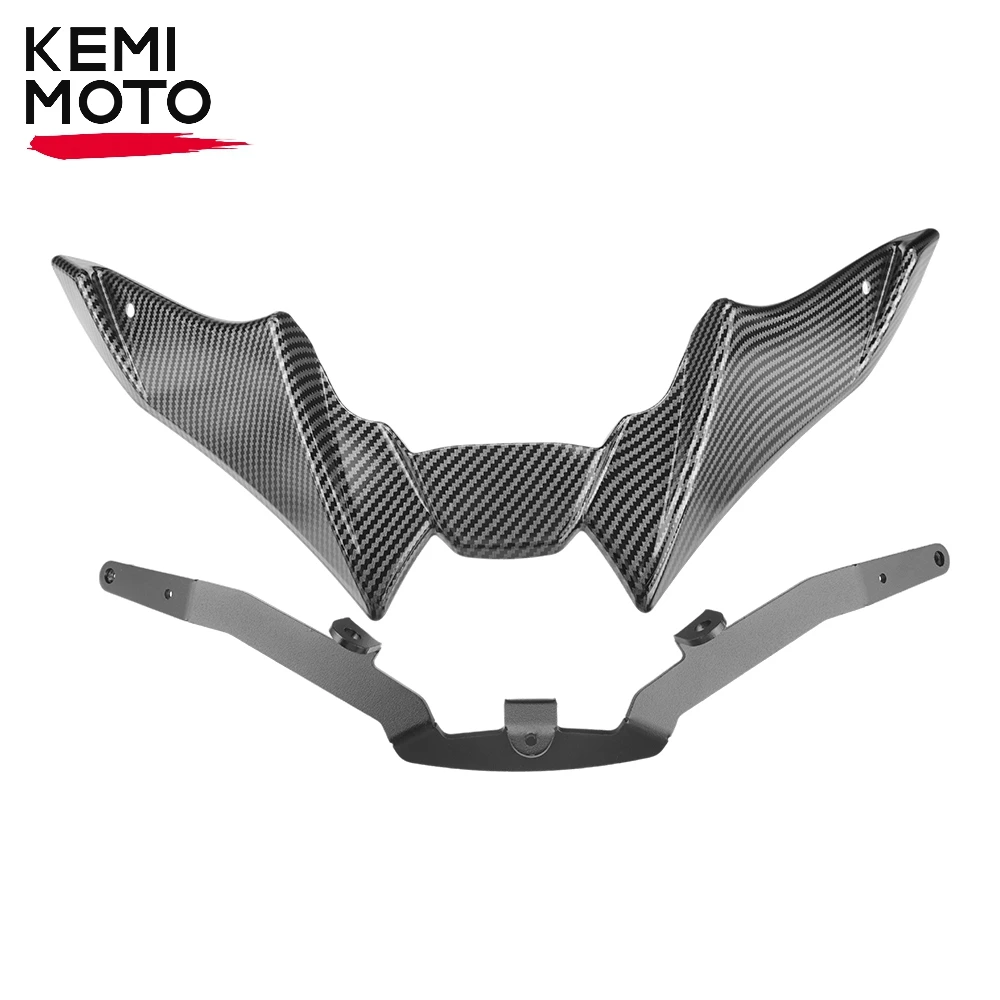 Front Spoiler Winglet For YAMAHA MT09 SP 2021 2022 2023 Motorcycle Sport Downforce Naked Spoilers Aerodynamic Wing Deflector