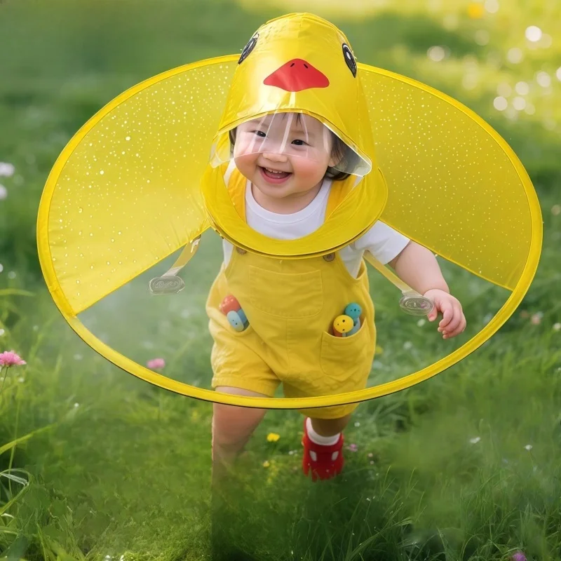 

Детский дождевик Duling Flng Saucer, водонепроницаемый, для детского сада, дышащий, из ПВХ, новинка 2025 года