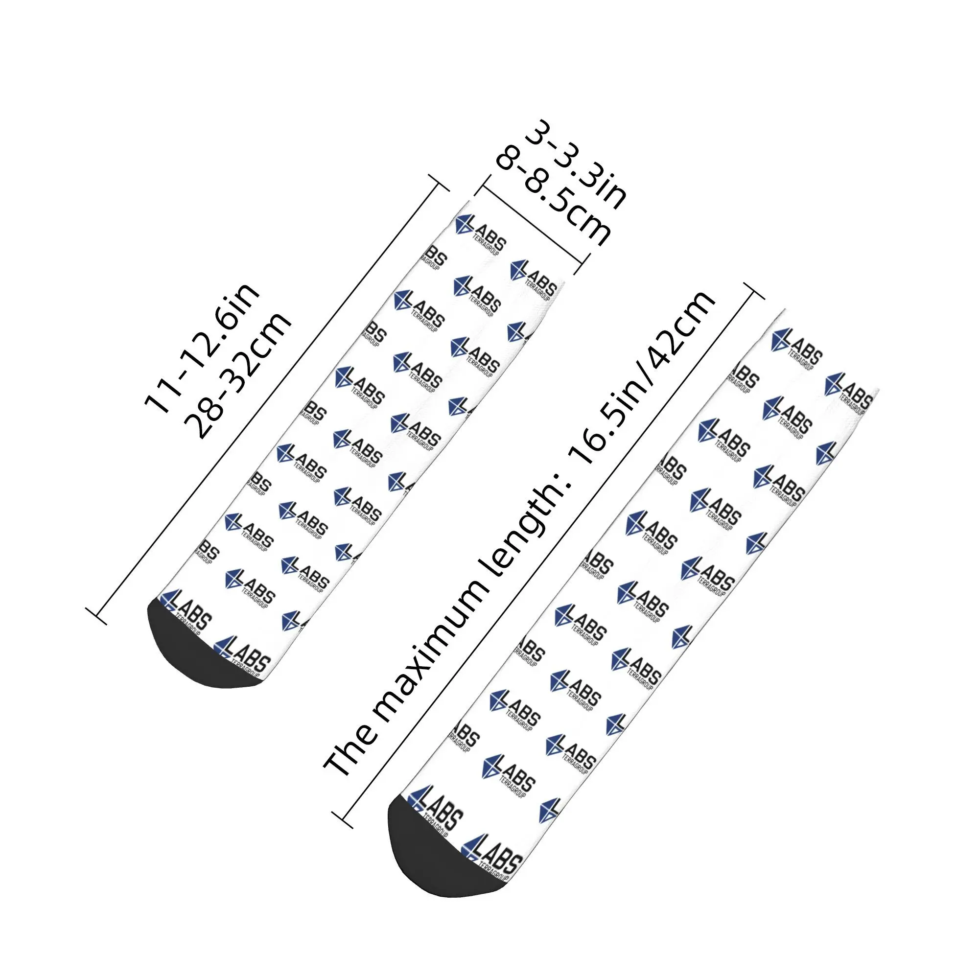 Todas as estações escapar de tarkov laboratórios terragroup meias harajuku esporte meio tubo meias macias casuais para presentes das mulheres dos homens