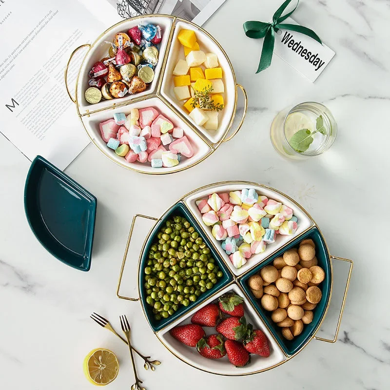 

# Nordic Creative Ceramic Fruit Plate Living Room Coffee Table Creative Internet Celebrity Children's Plate #