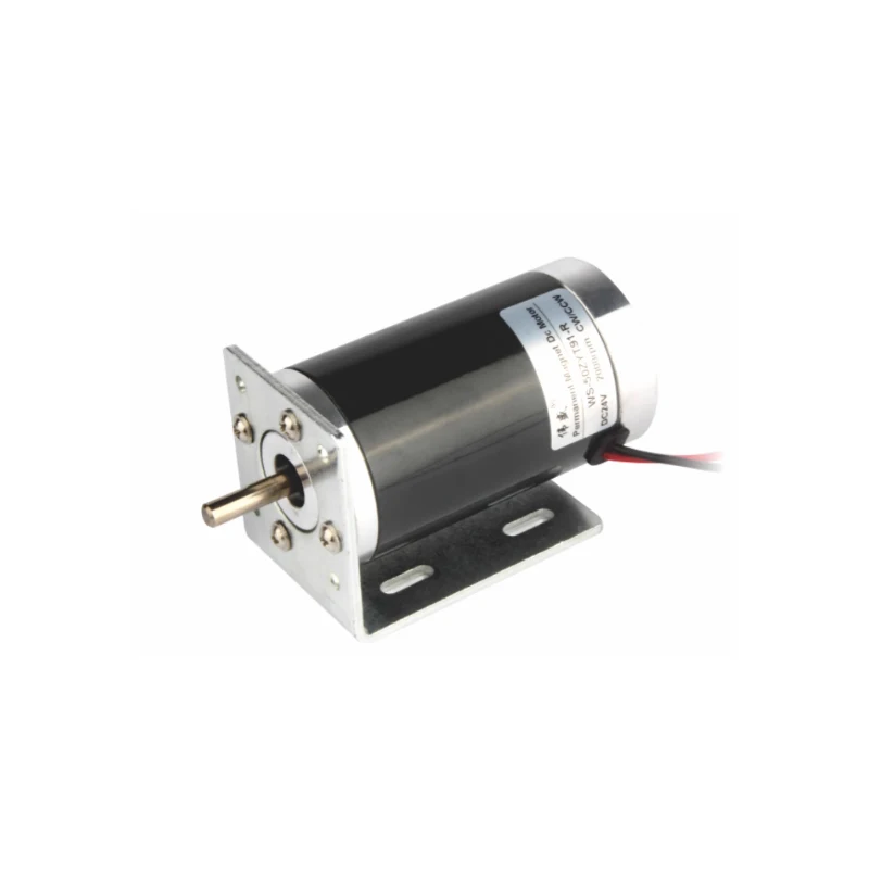 WS-50ZYT91-R موتور تيار مباشر 12v24v صغير 50 مللي متر CW/CCW ناسخة التقطيع جزازة العشب محرك آلة রেডলাইন