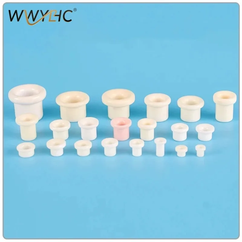 20pcs Ceramic Eye 99 Alumina Porcelain Eye Textile Stranding Machineporcelain Beads  Hole Porcelain Nozzle Ceramic Eyelets