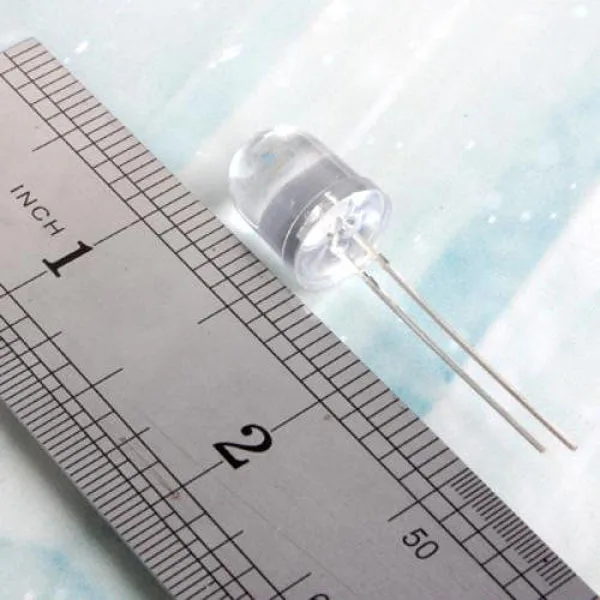 20 pz 10 Mm Ir 1-Chip Led 850 Nm 200 MW Visione Notturna 30 Gradi 1.5 V-1.6 V Per Telecamere Ir Un Chip Diodi A Infrarossi Ha Condotto le Lampadine