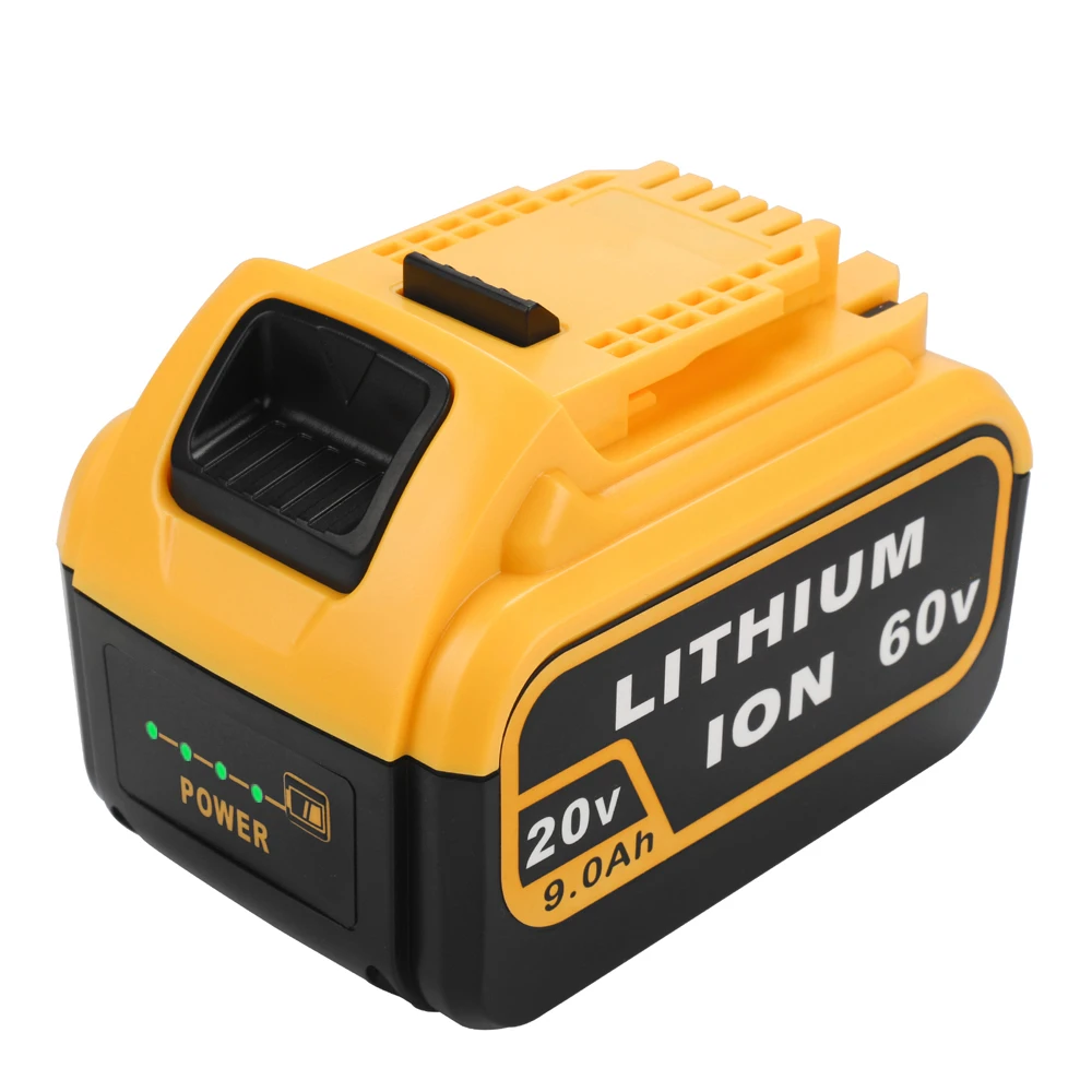 Probty DCB606 20V 60V 9.0Ah 6.0Ah akumulator litowo-jonowy do elektronarzędzi DeWalt 18V 54V 20V akumulator litowy DCB547