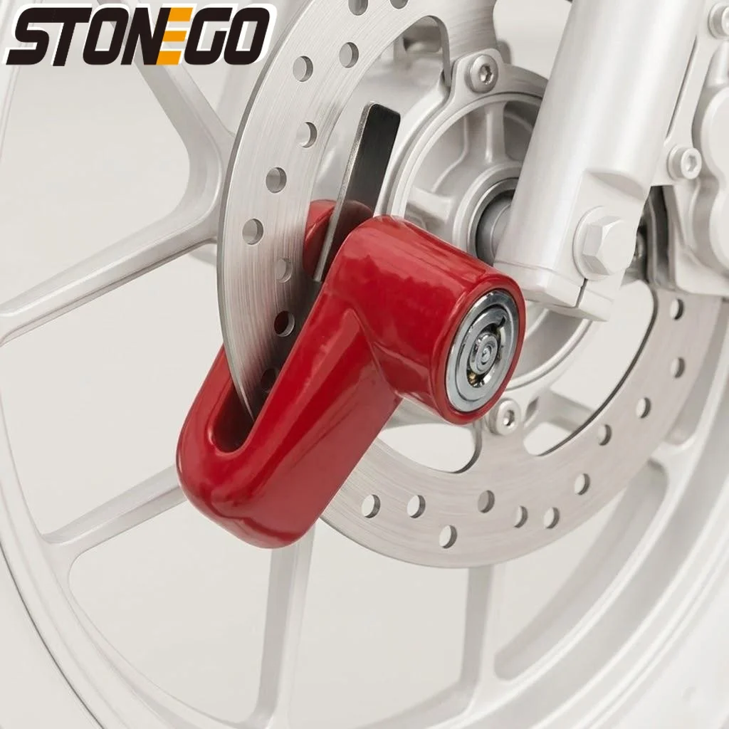 

Motorcycle Disc Brake Lock Anti Theft Padlock Security Lock for Bikes Mountain Road Accessory Tool