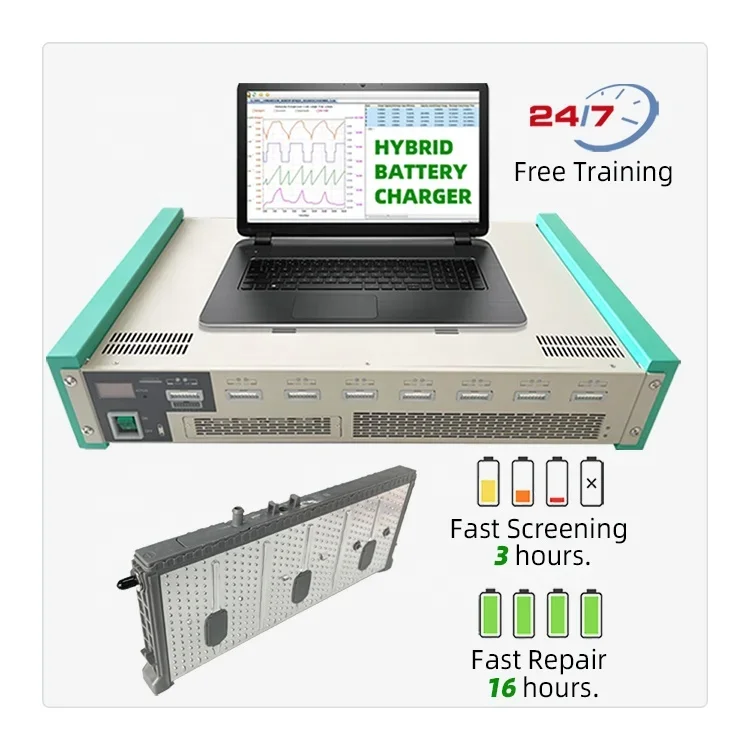 Smart auto cell capacity Charge discharge balance system reconditioning equipment prius hybrid battery analyzer tester