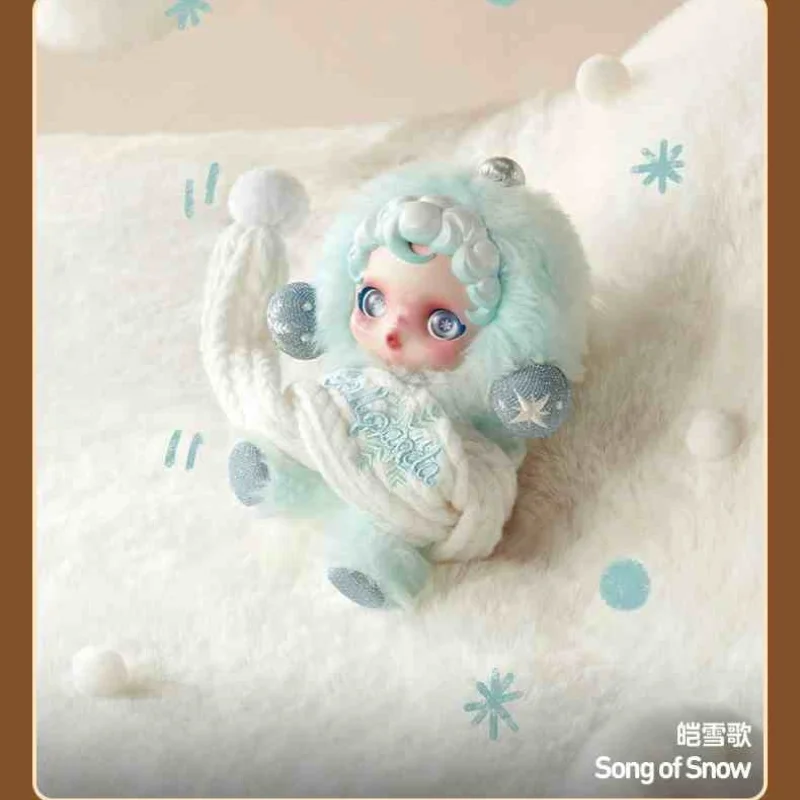 Original Edition Skullpanda Winter Symphony Series Vinyl Dolls Cute Vinyl Skullpanda Pendant Mystery Box Collection Toys Gift