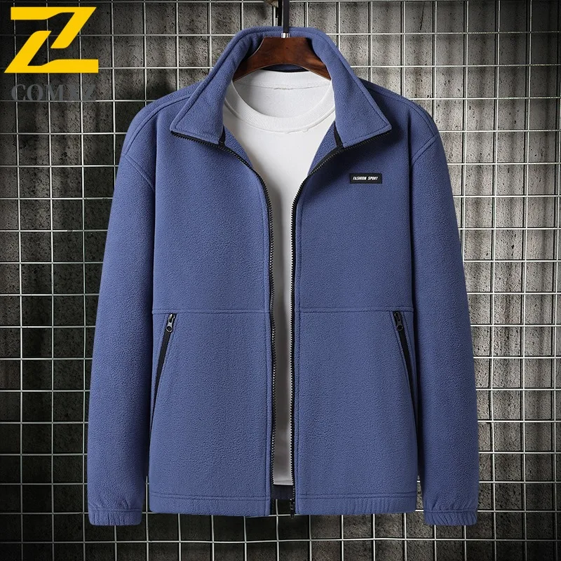 

COMXZ Casual Commute Men Jacket Office Thick Warm Motorcycle Coat Leisure Everyday Wear Light Winter New Men Windbreaker