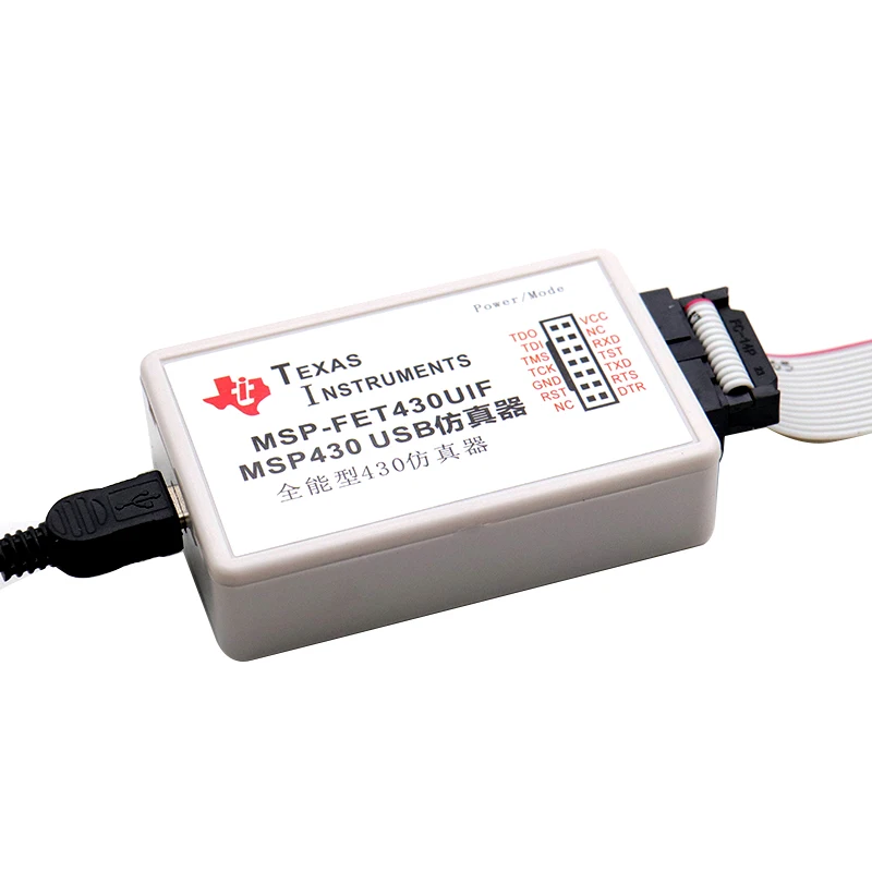 USB MSP430 Emulator TI MSP-FET430UIF Download Debugger BSL/SBW support