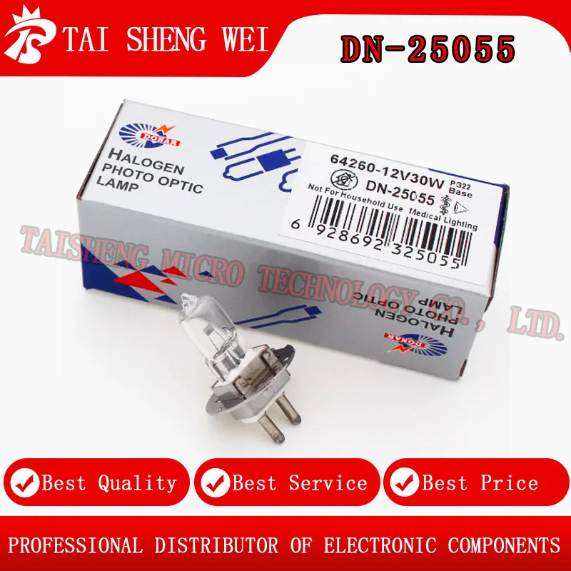 1PCS Brand New Original DN-25055 64260 12V30W Halogen Lamp YZ/5X/5T/5G Vision Ophthalmic Microscope Slit Lamp Bulb
