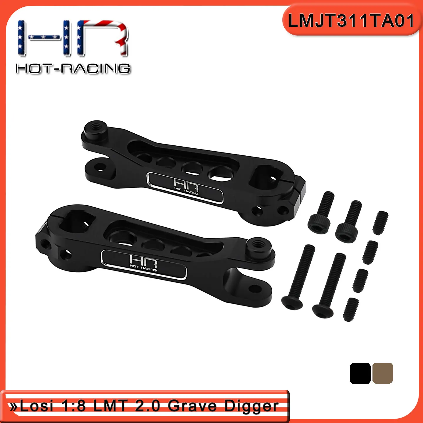 Hot Racing CNC T6 Sway Bar torsion arm - LMT 2.0