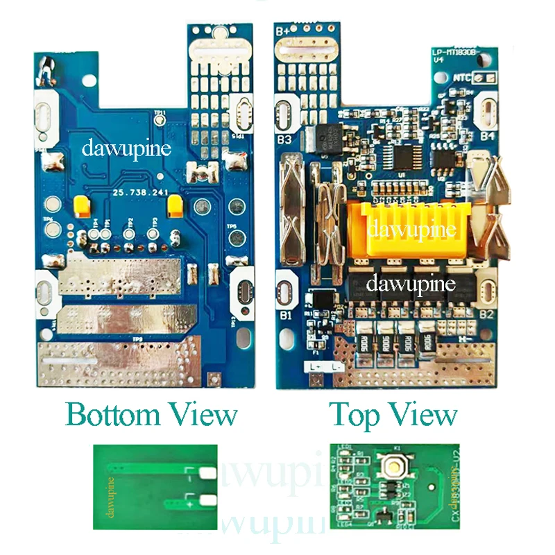 BL1830B BMS PCBA For Makita 18V Li-ion Battery Electric Power Display Key Charging Protection Circuit Board BL1815 BL1860 BL1890