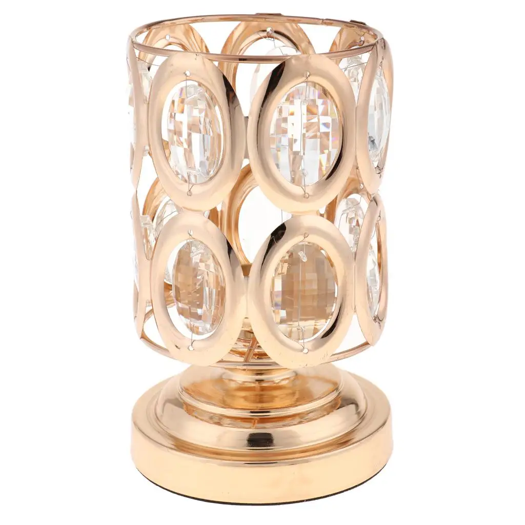 Unique Crystal Votive Tea Light Holder Bling Globe Lantern Centerpiece Candlestick for Home and Wedding Tables