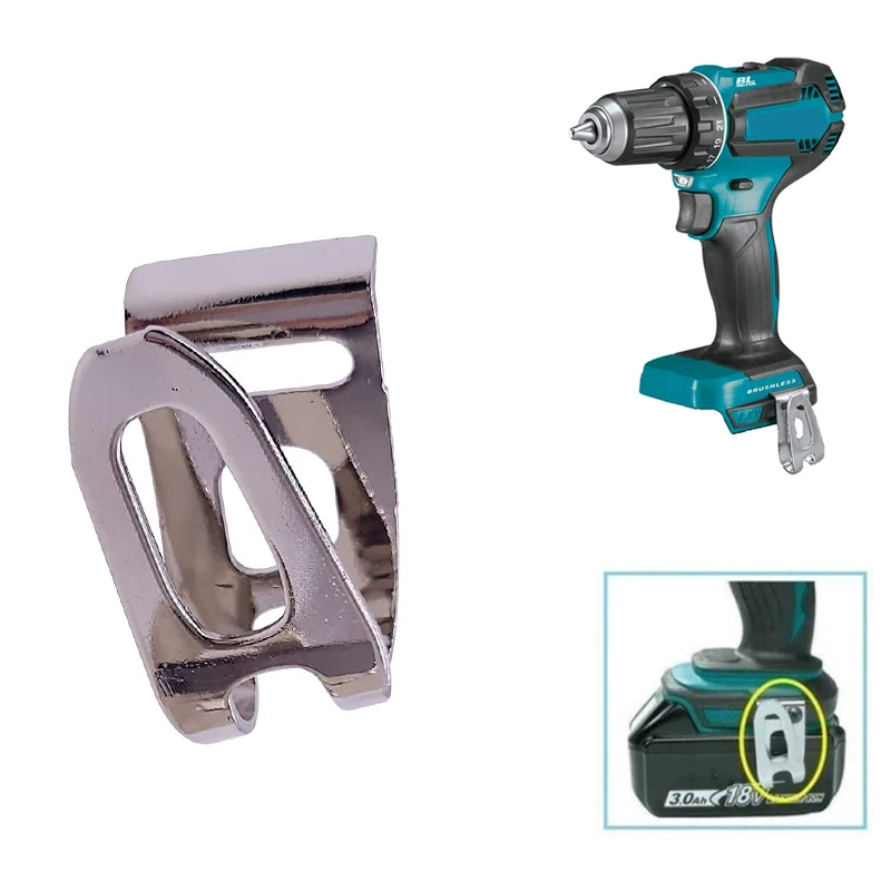 Electric Cordless Drill Belt Hook Clip For Makita/Dewalt/Milwaukee/Bosch/Worx/CRAFTSMAN For Belt Hook Clip Bit Holder With Screw