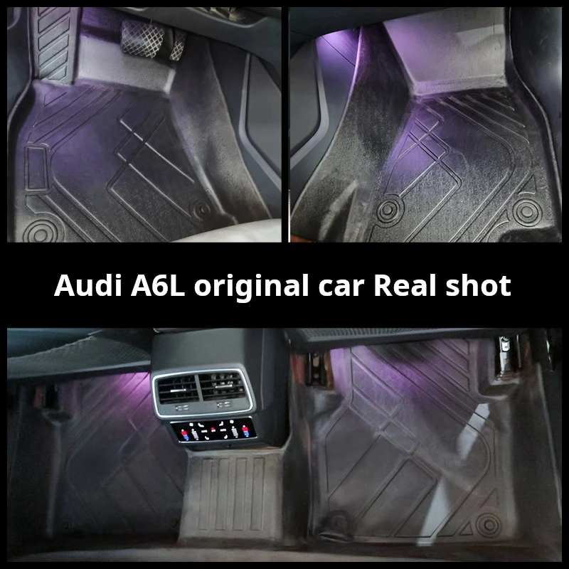 Suitable For Audi A3la4la5a6lq2lq3sportbackq4q5 Waterproof Tpe Car Floor Mat