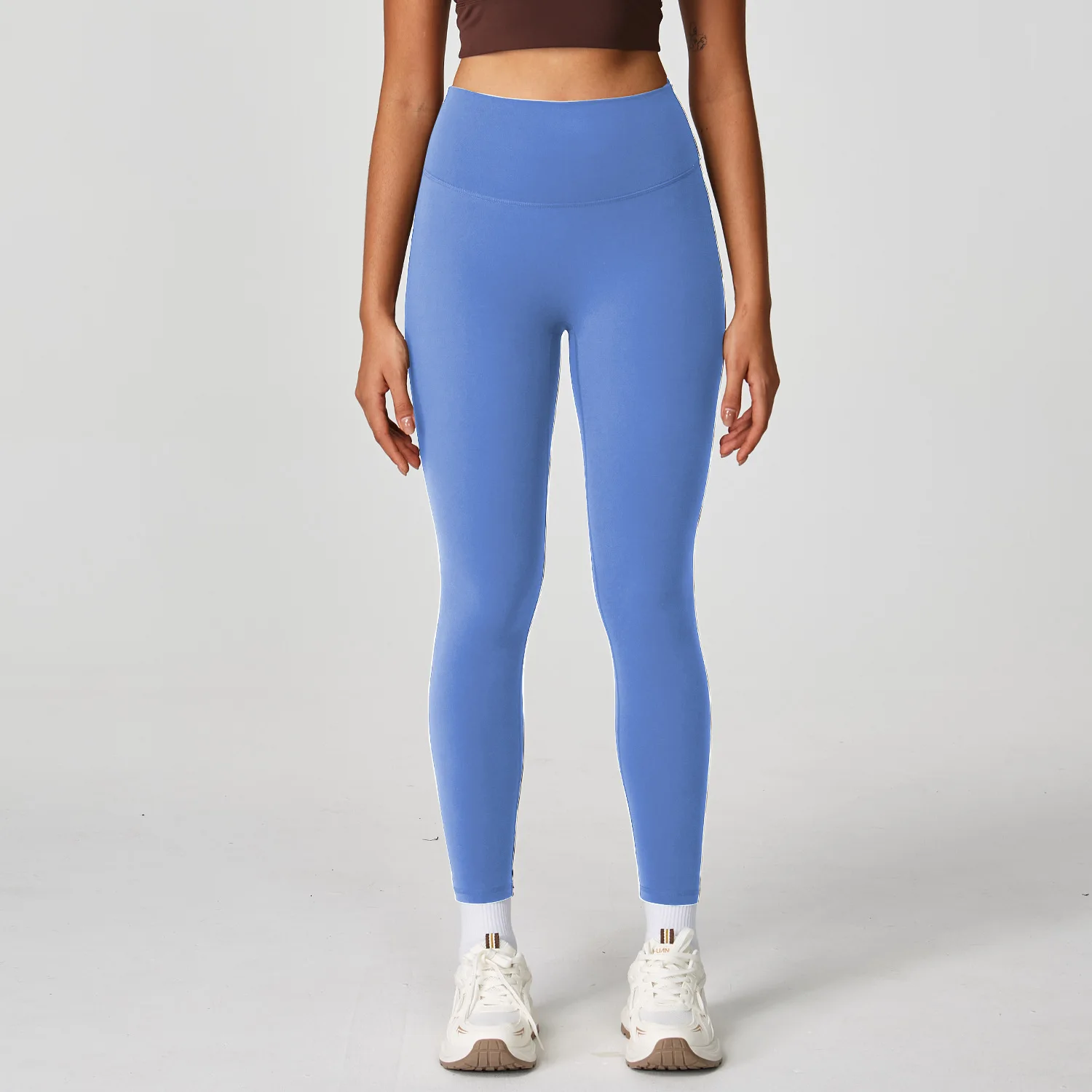 FKYBDSM High-quality Seamless High-waisted Shaping Yoga Pants Legging Naked-feel Leggings