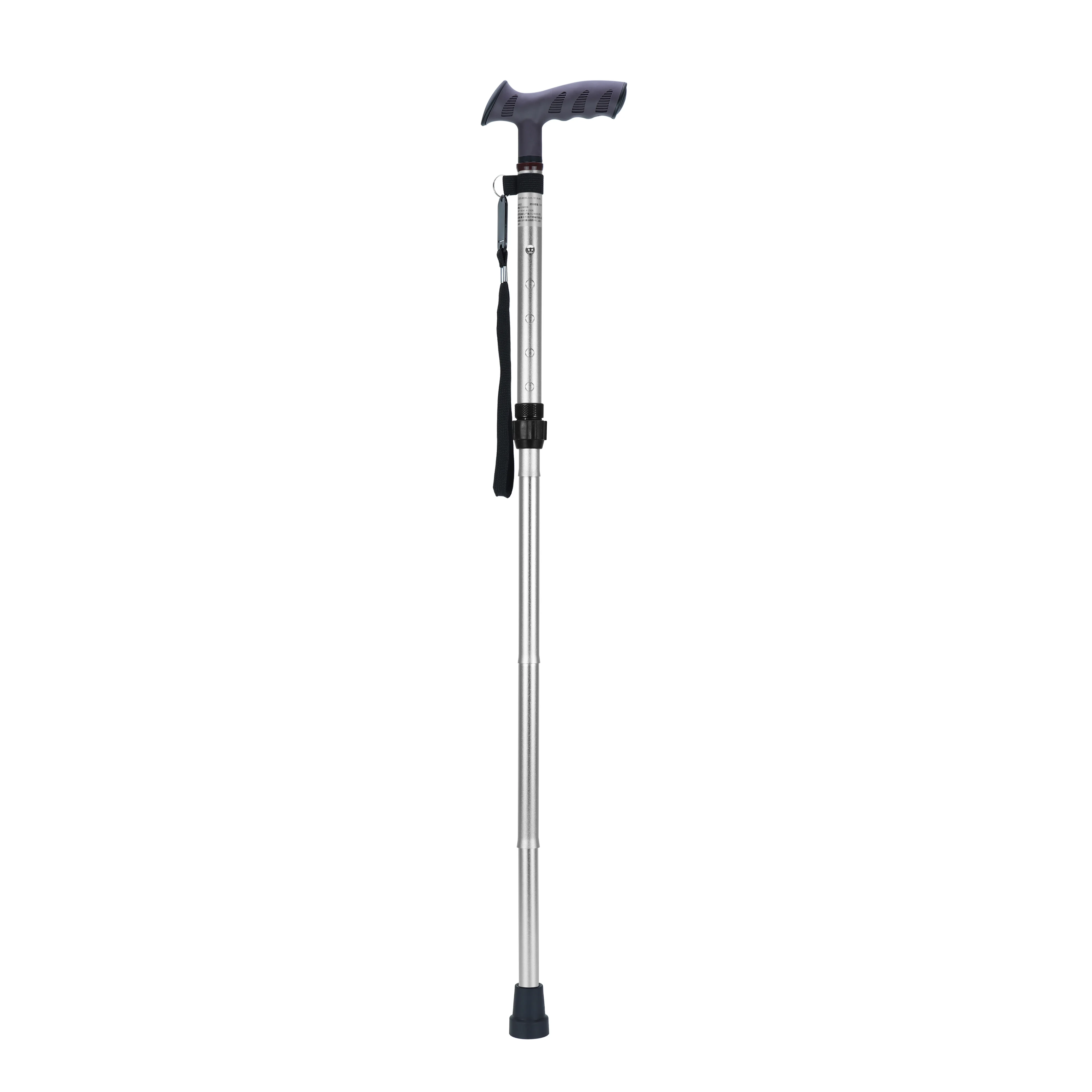 

Adjustable Lightweight Aluminum Walking Cane Portable Folding For Outdoor Adventures & Rehabilitation Therapy Rotation Pivot