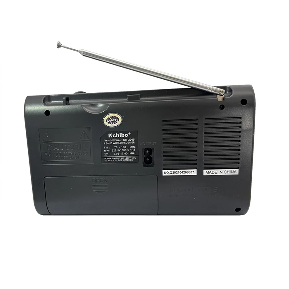 KK-2005 Portable FM AM SW Radio Pocket Radio With Telescopic Antenna High Sensitivity Retro Radio Full-Band Radio