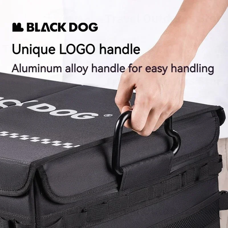 BLACKDOG Folding Camping Box Storage Outdoor Table Trunk Gear Mountain Hiker Equipment Car Accessories Bag Multitools Pocket