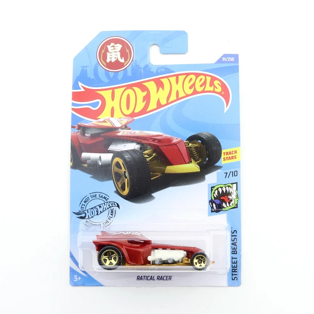 2020-91 RATICAL RACER Original Hot Wheels Mini Alloy Coupe 1/64 Metal Diecast Model Car Kids Toys Gift