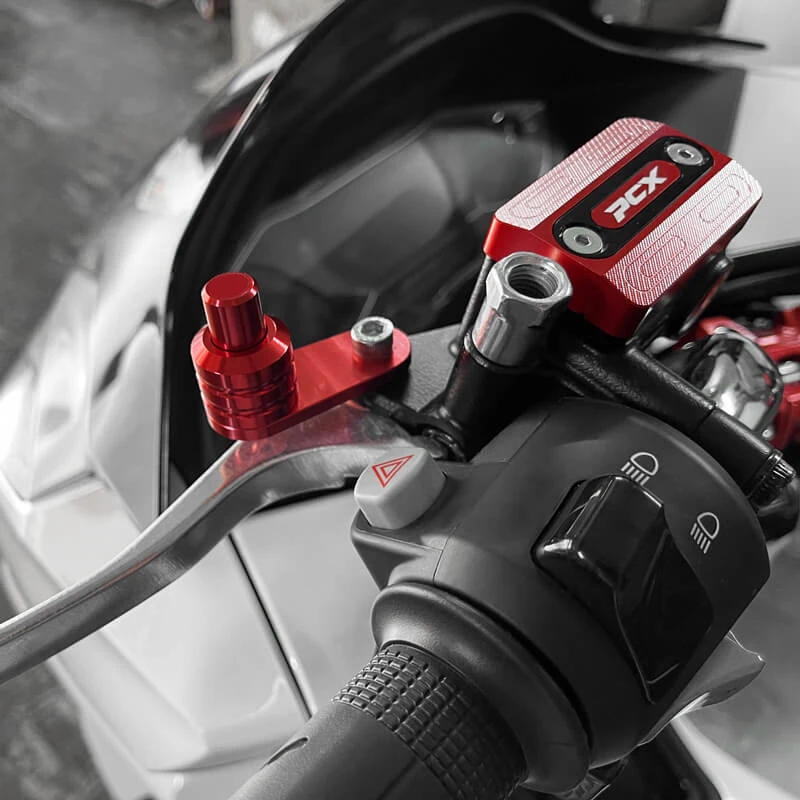 For Honda PCX125 PCX150 PCX160 PCX 160 150 125 Motorcycle Accessories Brake Lever Parking Button Semi-automatic Lock Switch