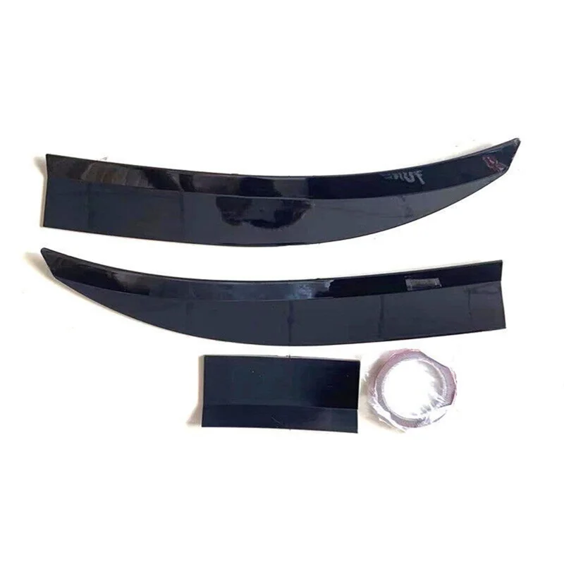 

Innovative Universal Car Spoiler, Adjustable Rear Trunk Spoiler Lip Roof Tail Wing Accessories, Black