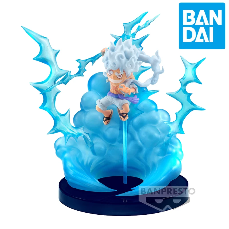 

Bandai Original Oee Piece Wcf Special Monkey D. Luffy 5 Scenic Spots Toys Collection Doll Gift