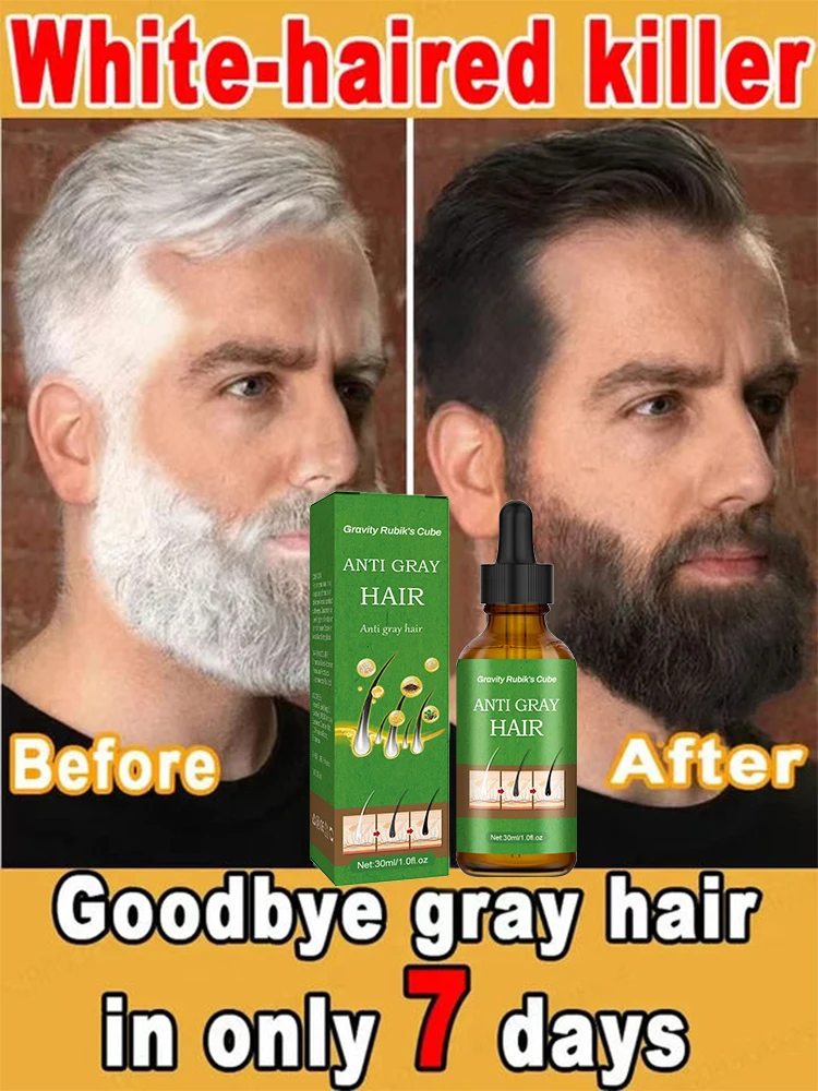 

Solve white hair problems, easily in 5 days
