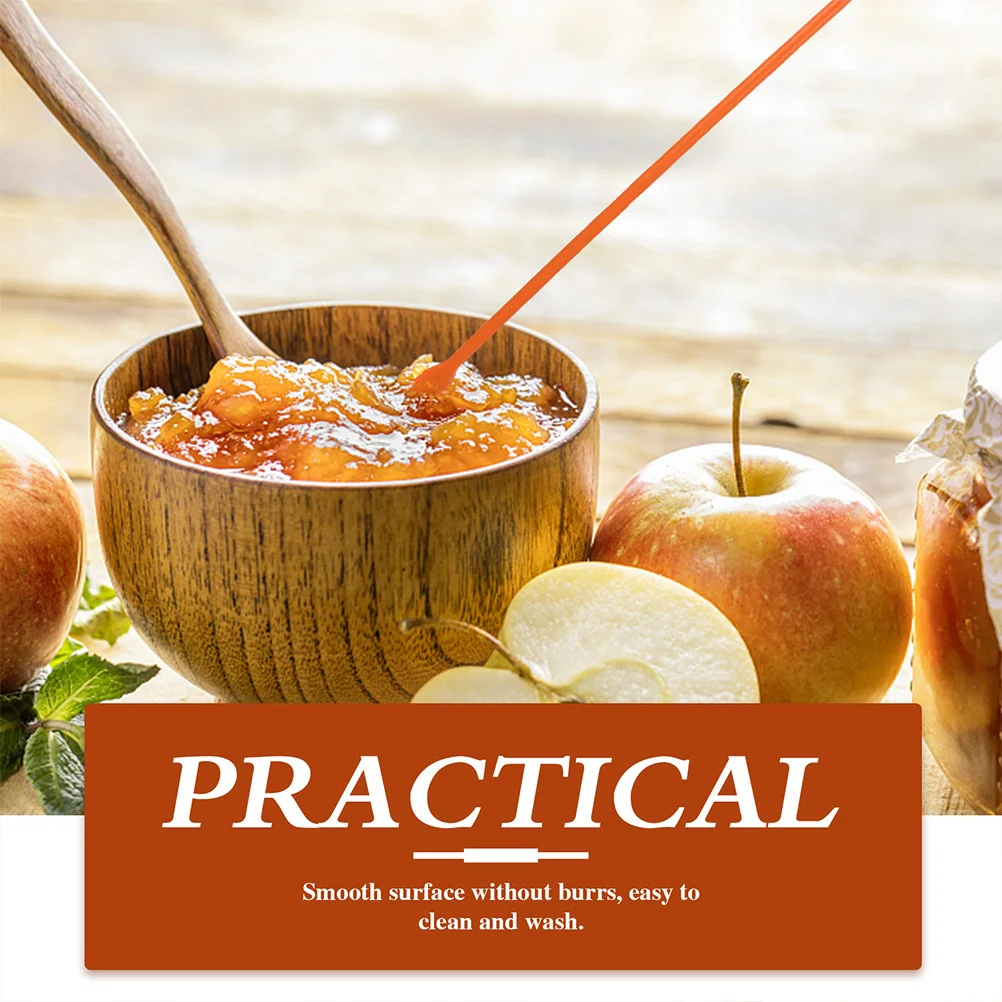 

4Pcs Silicone Spatula Set Long Handle Flexible Kitchen Scraper Jam Butter Cream Spreaders Multifunctional Baking Tool