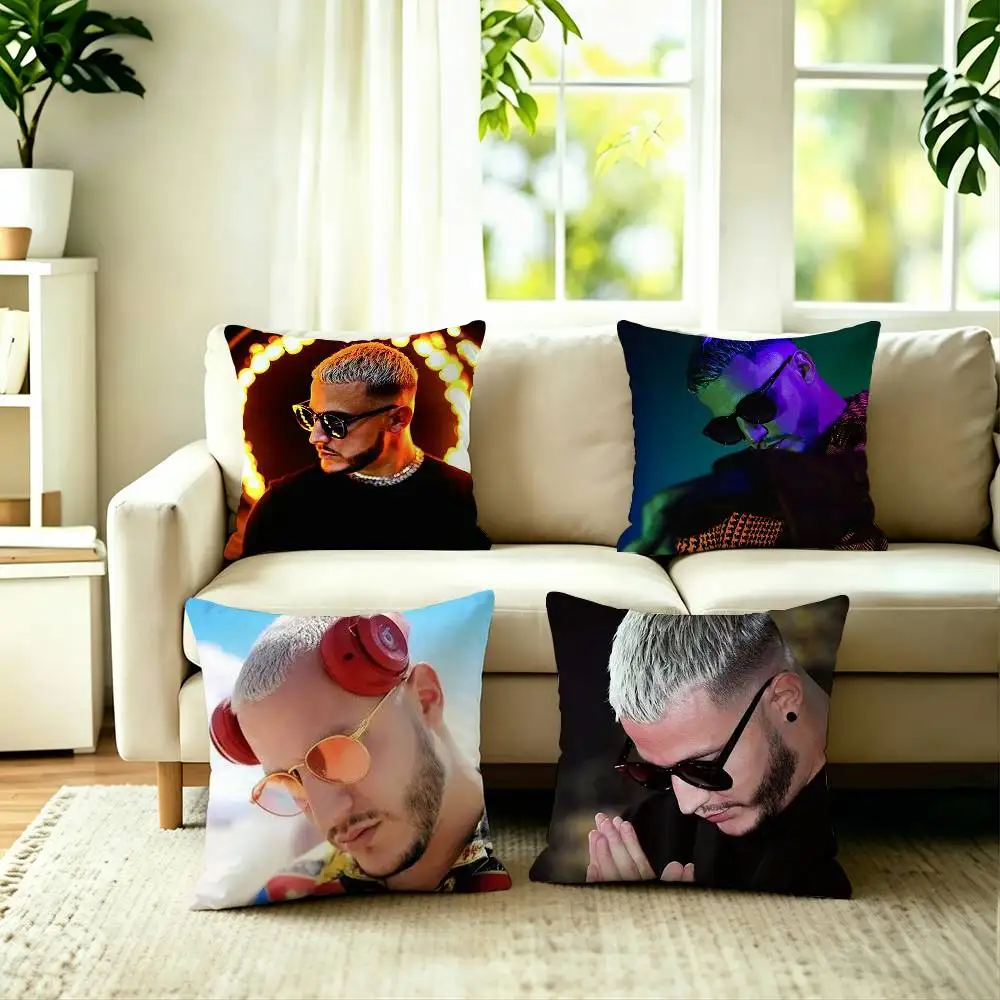 Hot DJ Snake Pillow Case Square Double-Sided Sofa Cushion Cover Bedroom Bedside Pillow