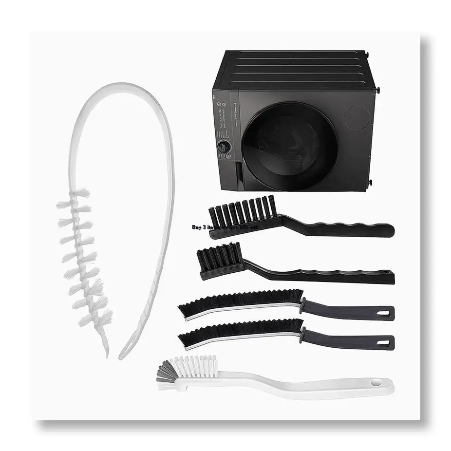 ✱Washing Machine Cleaning Brush Kits,Front Load Washer Cleaner Tools Accessories for Tight Spaces and Washer Rubber Seal